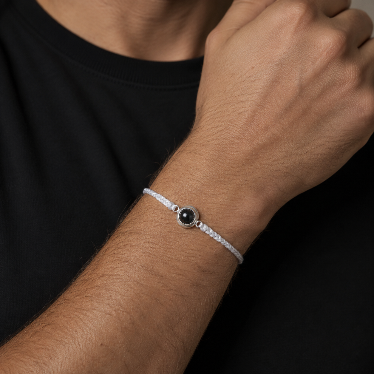 Personalised Photo Projection Bracelet – Custom Picture Bracelet for Men & Women
