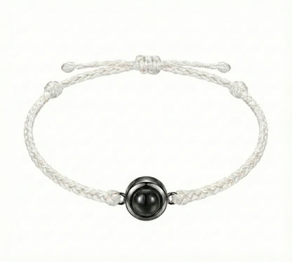 Personalised Classic Loop Photo Projection Bracelet