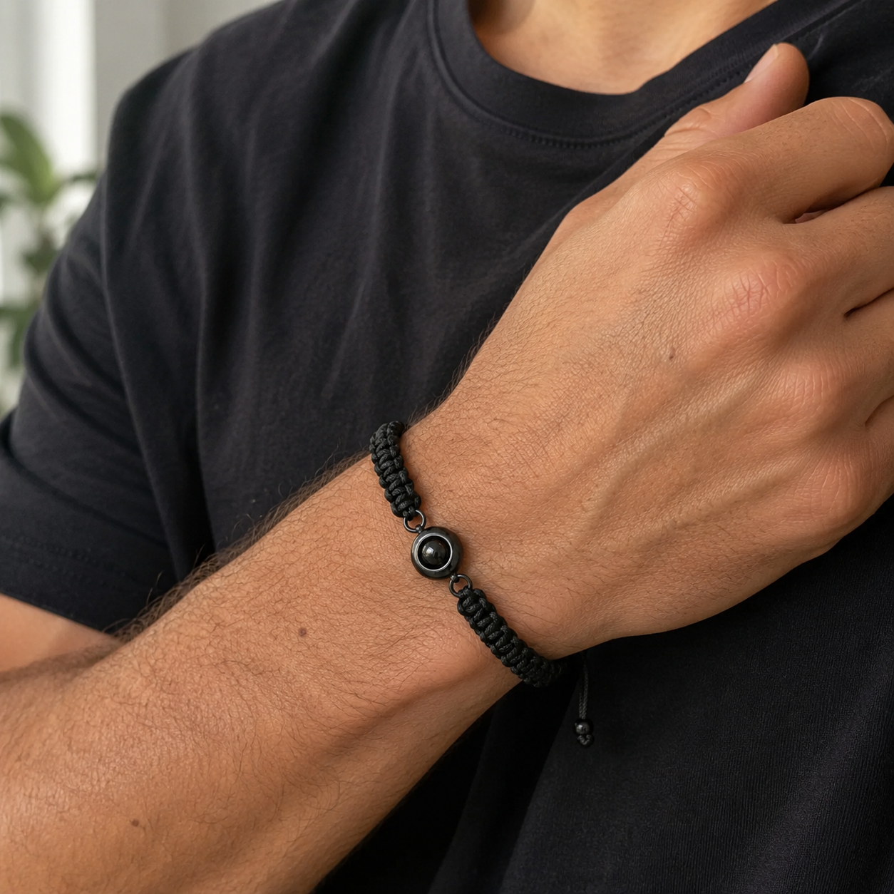 Personalised Photo Projection Bracelet – Custom Picture Bracelet for Men & Women